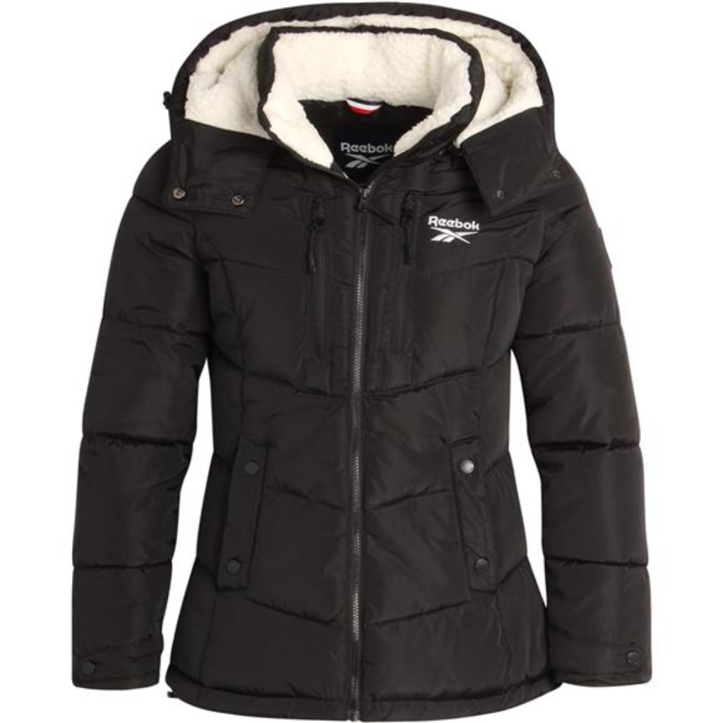 Reebok Women Winter Jacket - Heavyweight Quilted Puffer Parka Coat